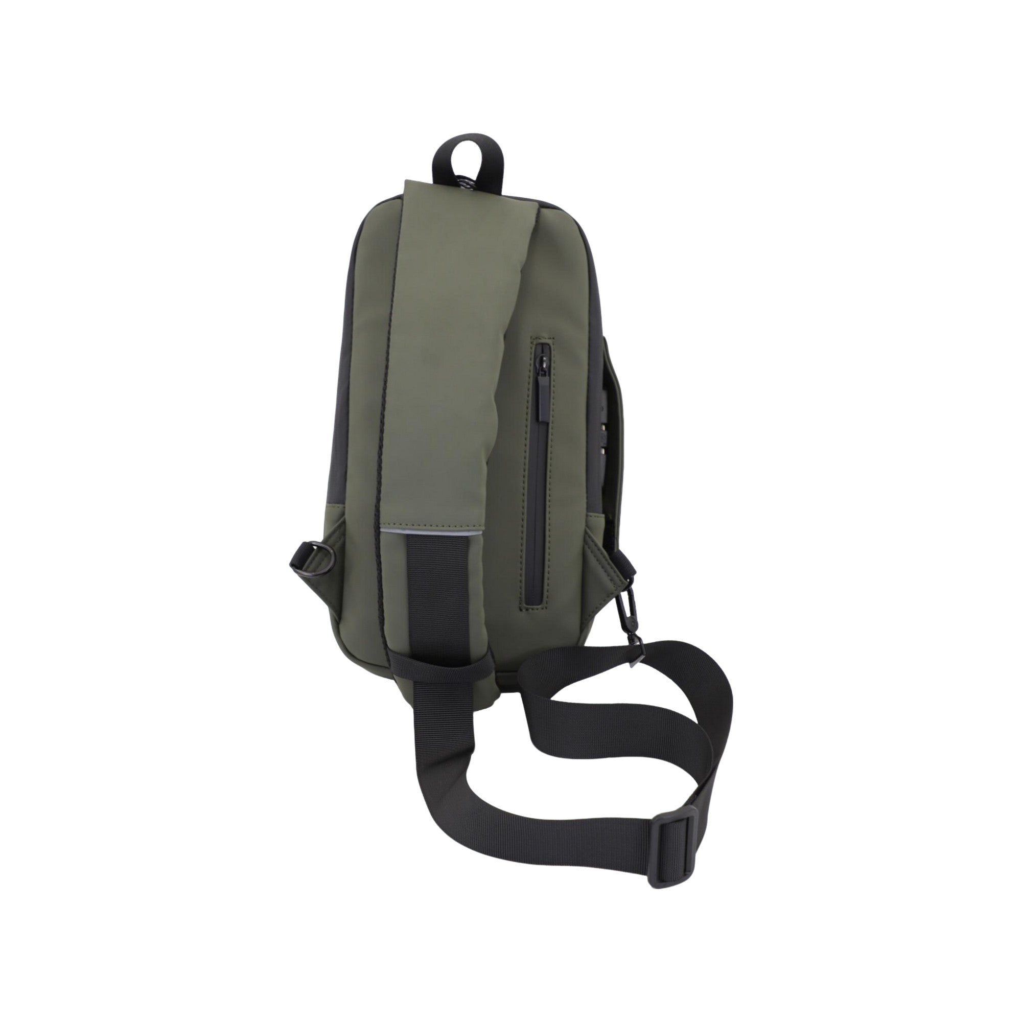 FireBar Labs Smell Proof Executive Tech Cross Body w/USB-C Fast Charge Port - Hidden Lock - FireBar Labs - Saddle Brown