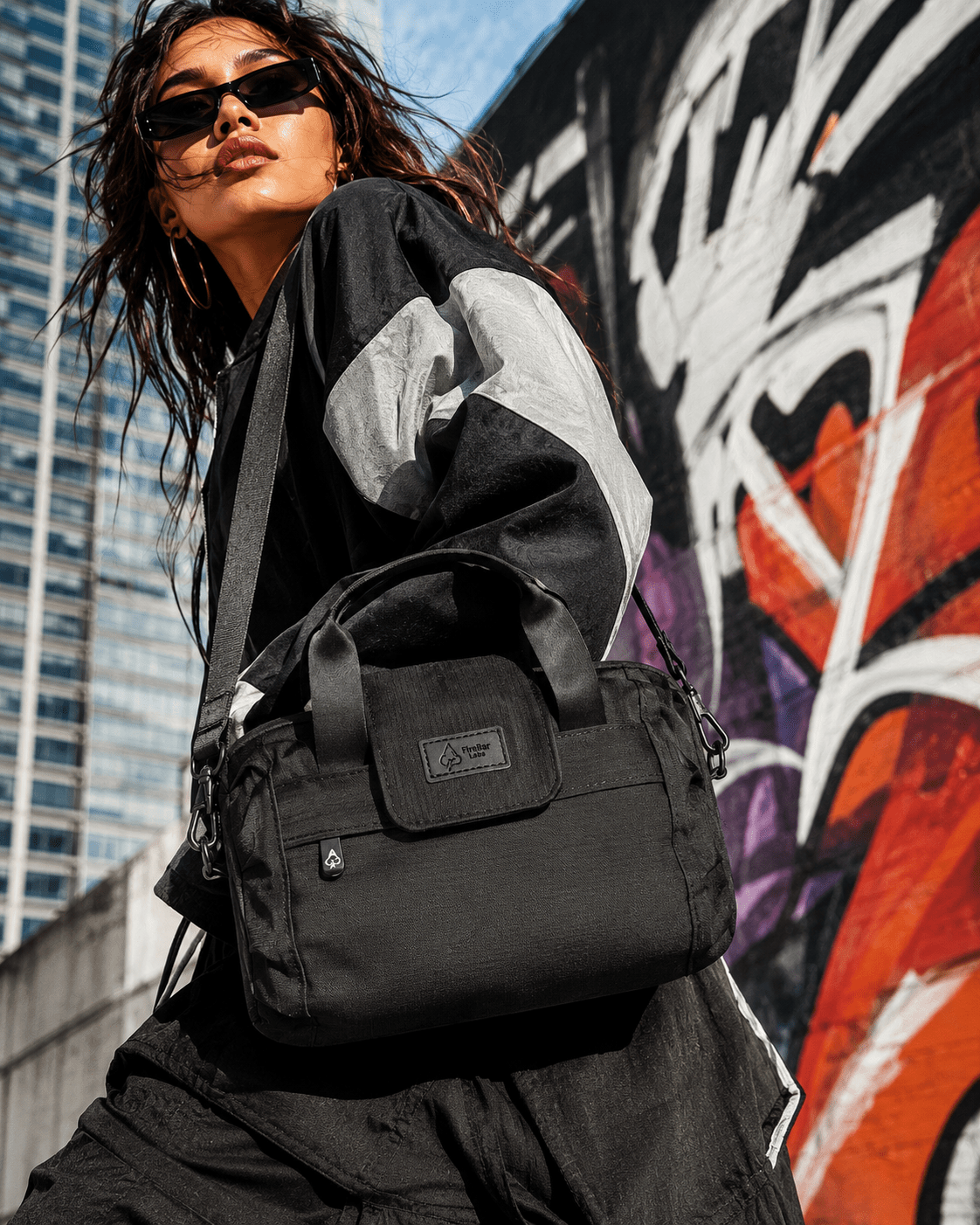 Essential Mini Duffle Bag - Smell Proof + Hidden Lock (FireBar Labs × PBAL) - FireBar Labs - Teal Camo