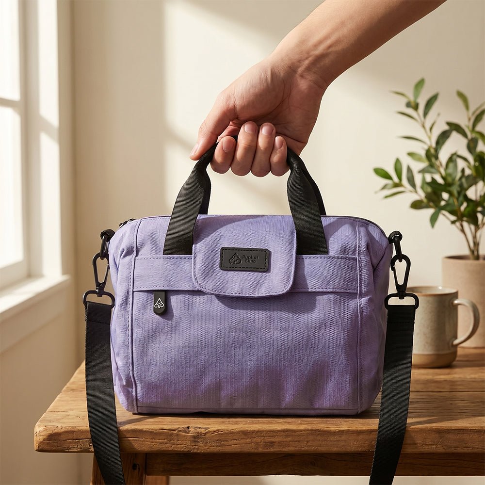 Essential Mini Duffle Bag - Smell Proof + Hidden Lock (FireBar Labs × PBAL) - FireBar Labs - Lilac