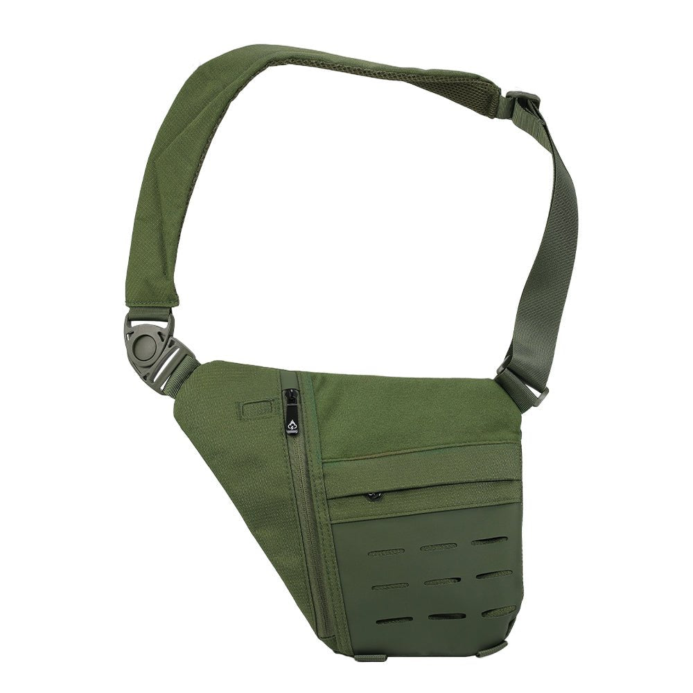 Essential Tactical Sling Bag - Smell Proof + Hidden Lock (FireBar Labs × PBAL) - FireBar Labs - Olive Green