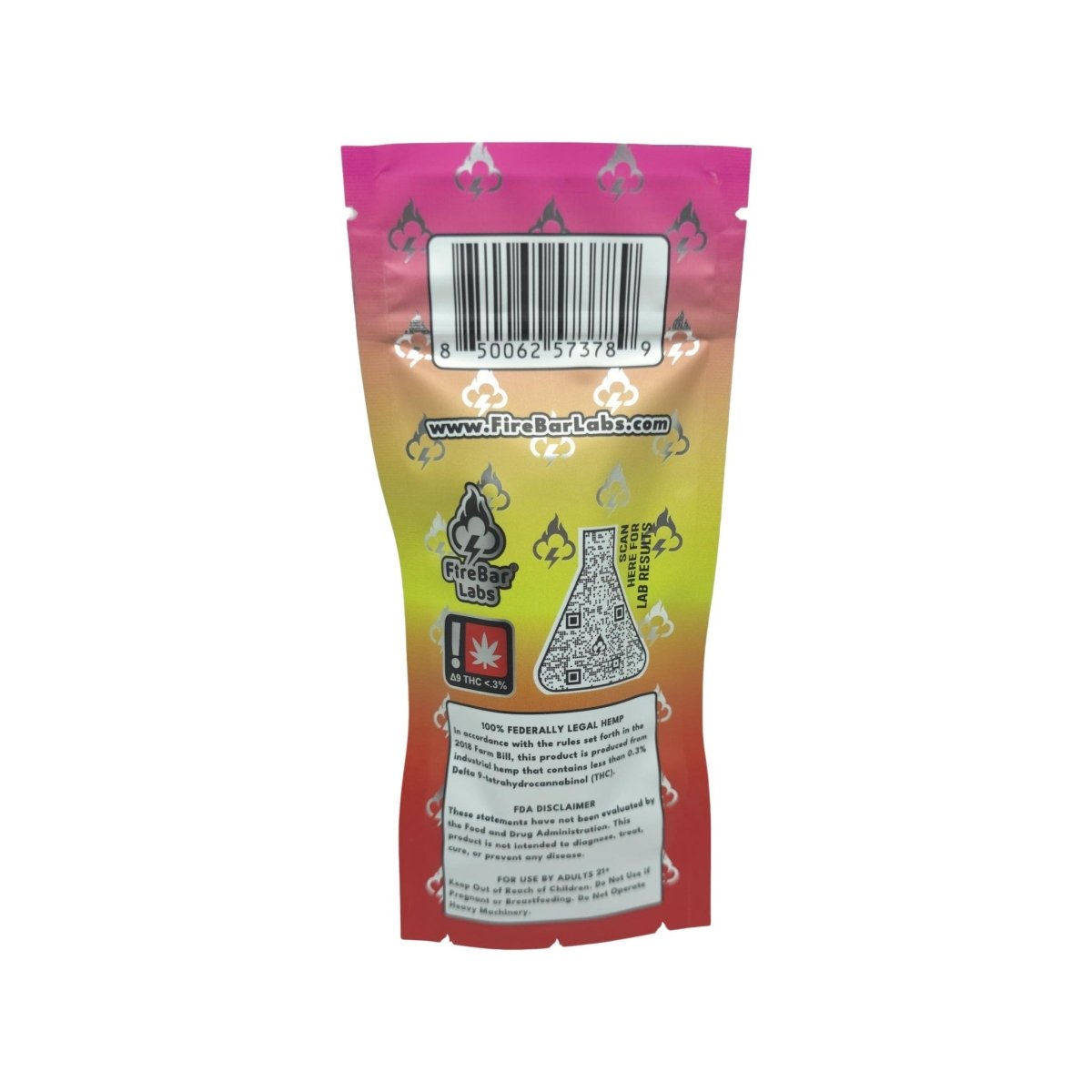 FireBar DUO 3 - in - 1 Indica + Sativa + Hybrid 3 Gram Signature Blend Vape - FireBar Labs - Pink Rozay (Indica) × Lemon Cherry Gelato (Sativa)