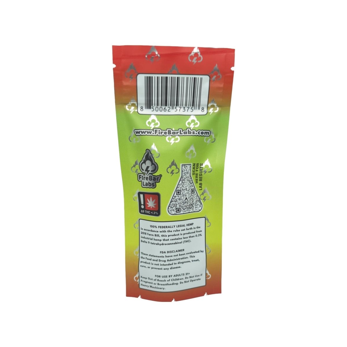 FireBar DUO 3 - in - 1 Indica + Sativa + Hybrid 3 Gram Signature Blend Vape - FireBar Labs - Pink Rozay (Indica) × Lemon Cherry Gelato (Sativa)