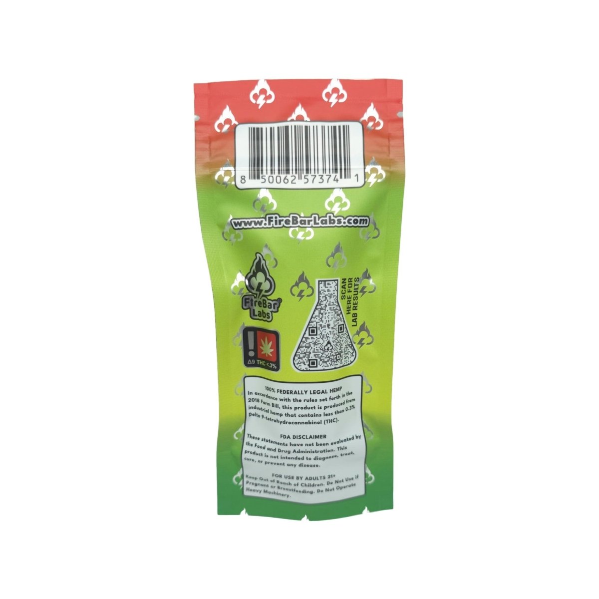 FireBar DUO 3 - in - 1 Indica + Sativa + Hybrid 3 Gram Signature Blend Vape - FireBar Labs - Pink Rozay (Indica) × Lemon Cherry Gelato (Sativa)