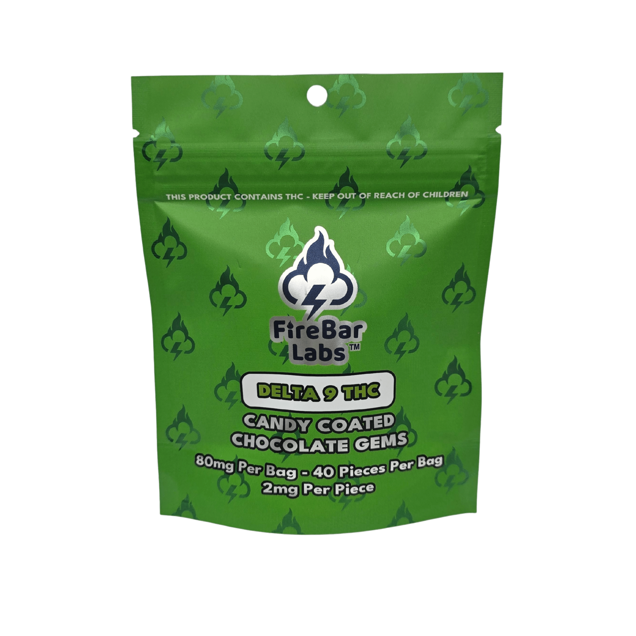 FireBar Labs Delta - 9 Infused Candy - Coated Chocolate Diamonds - FireBar Labs -