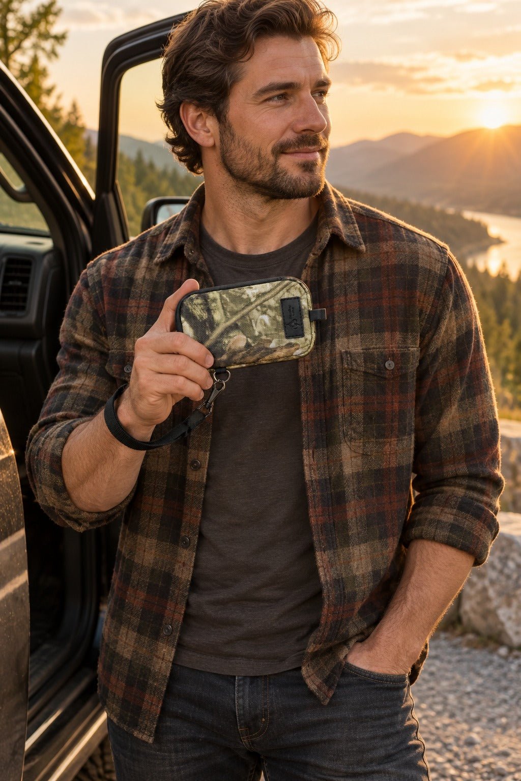 FireBar Labs Essential Smell Proof Pocket Pouch - FireBar Labs - Tree Camo