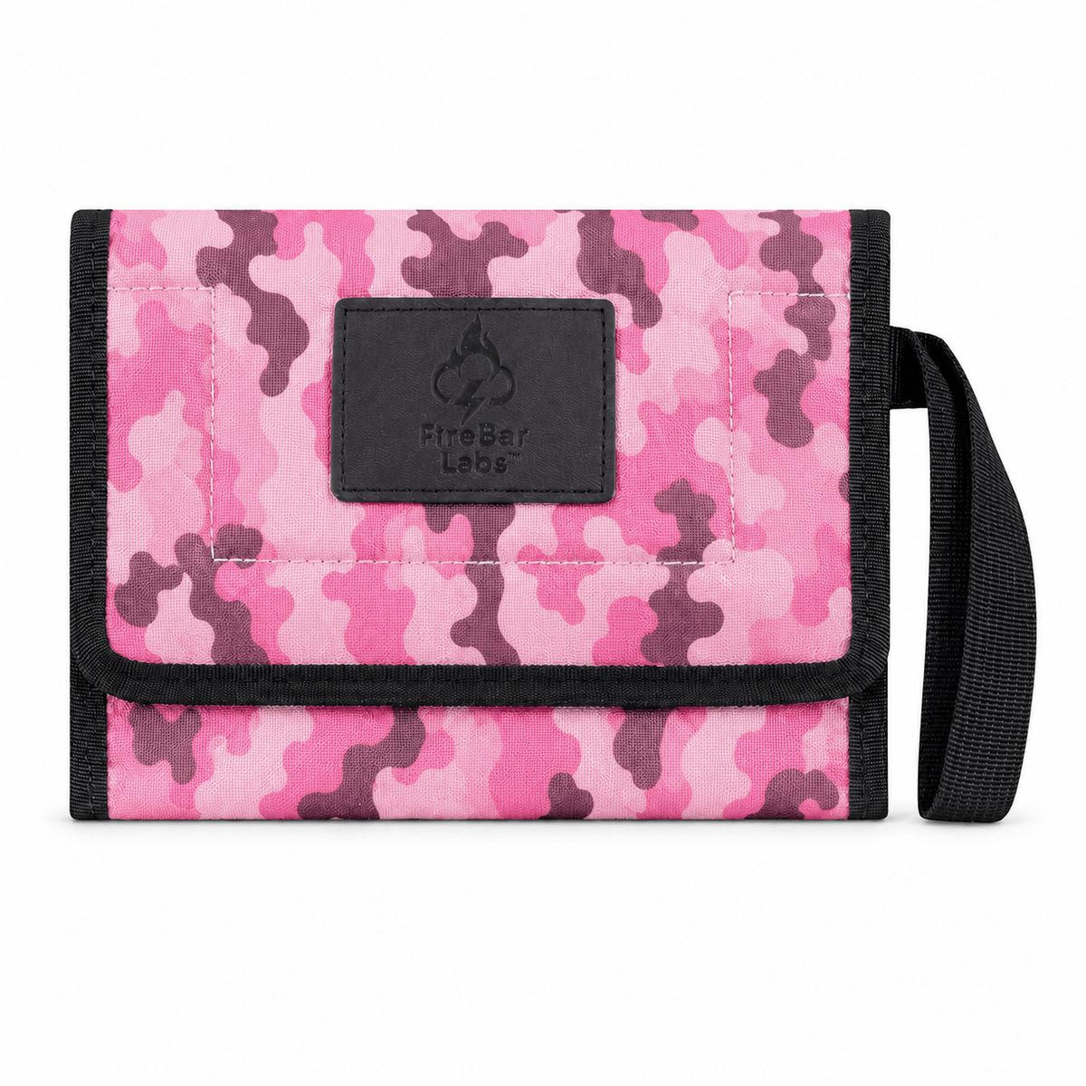 FireBar Labs Essential Travel Wallet - Smell Proof + Hidden Lock - FireBar Labs - Pink Camo