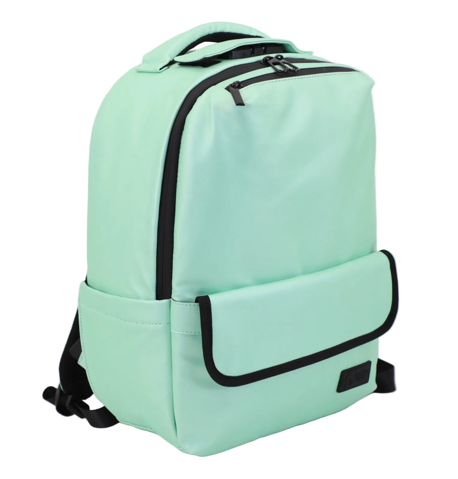 FireBar Labs Smell Proof Adventure Backpack w/USB - C Fast Charge Port - Hidden Lock - FireBar Labs - Frosted Mint *Limited Edition*