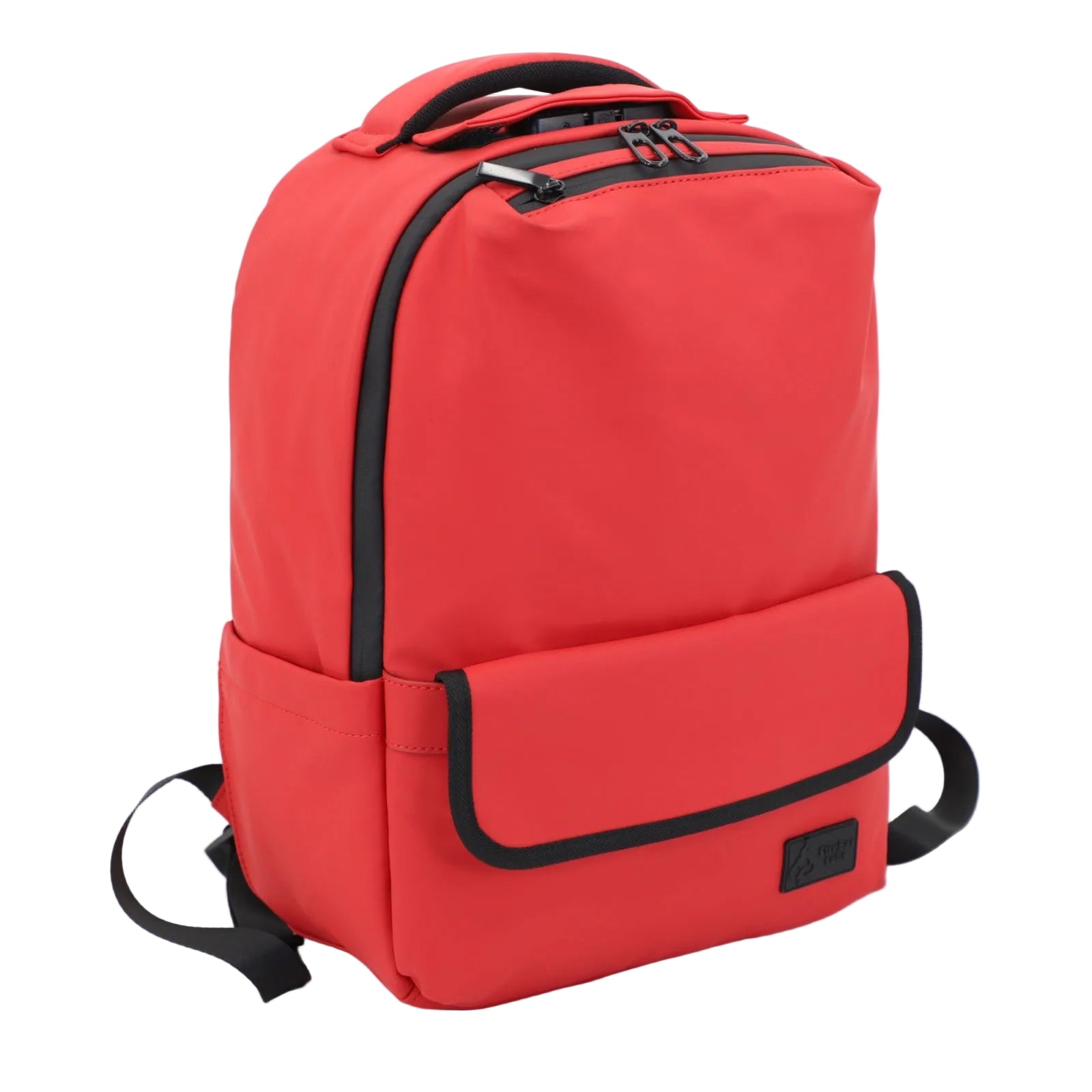 FireBar Labs Smell Proof Adventure Backpack w/USB - C Fast Charge Port - Hidden Lock - FireBar Labs - Cherry Red *Limited Edition*