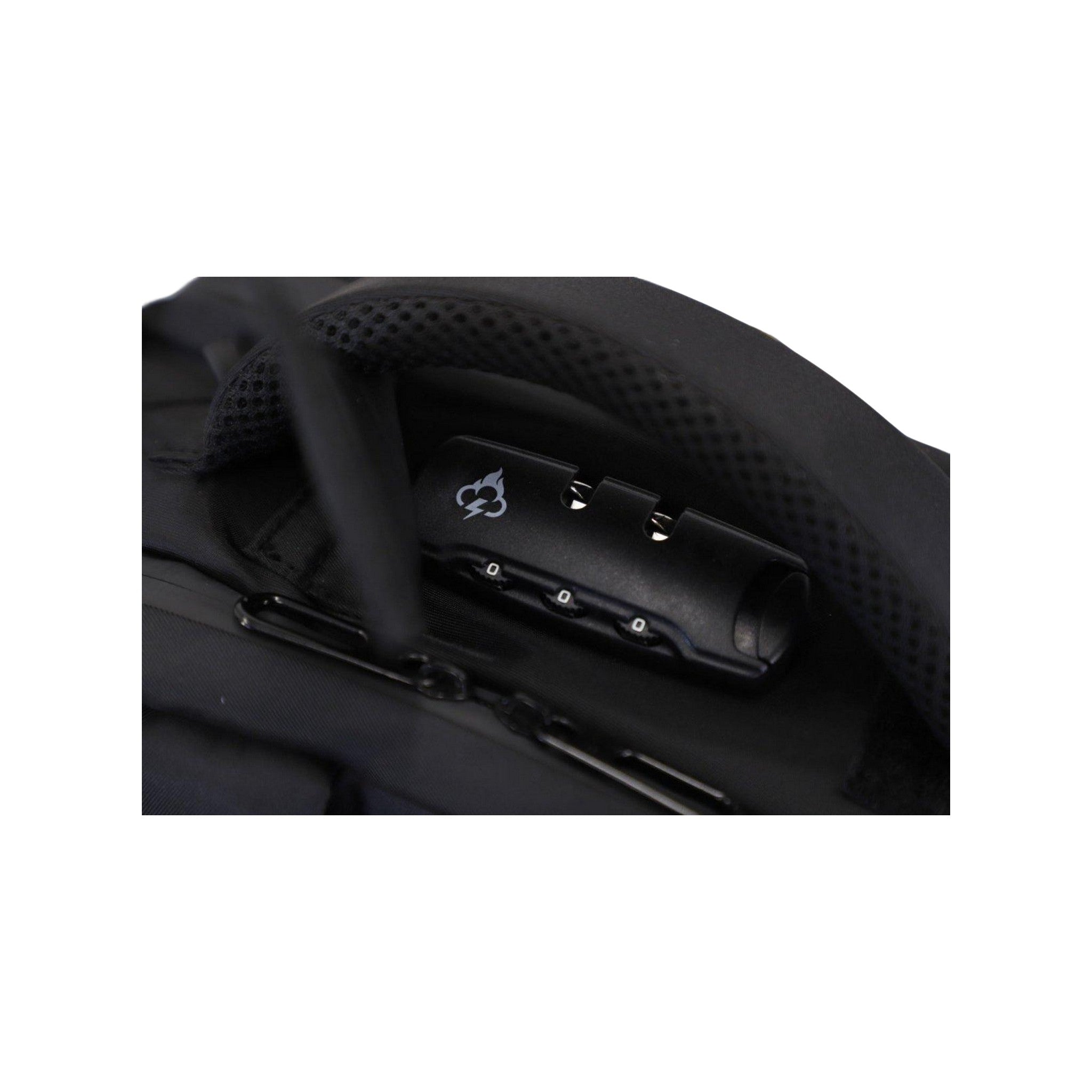 FireBar Labs Smell Proof Executive Backpack w/USB-C Fast Charge Port - Smell Proof Fashion