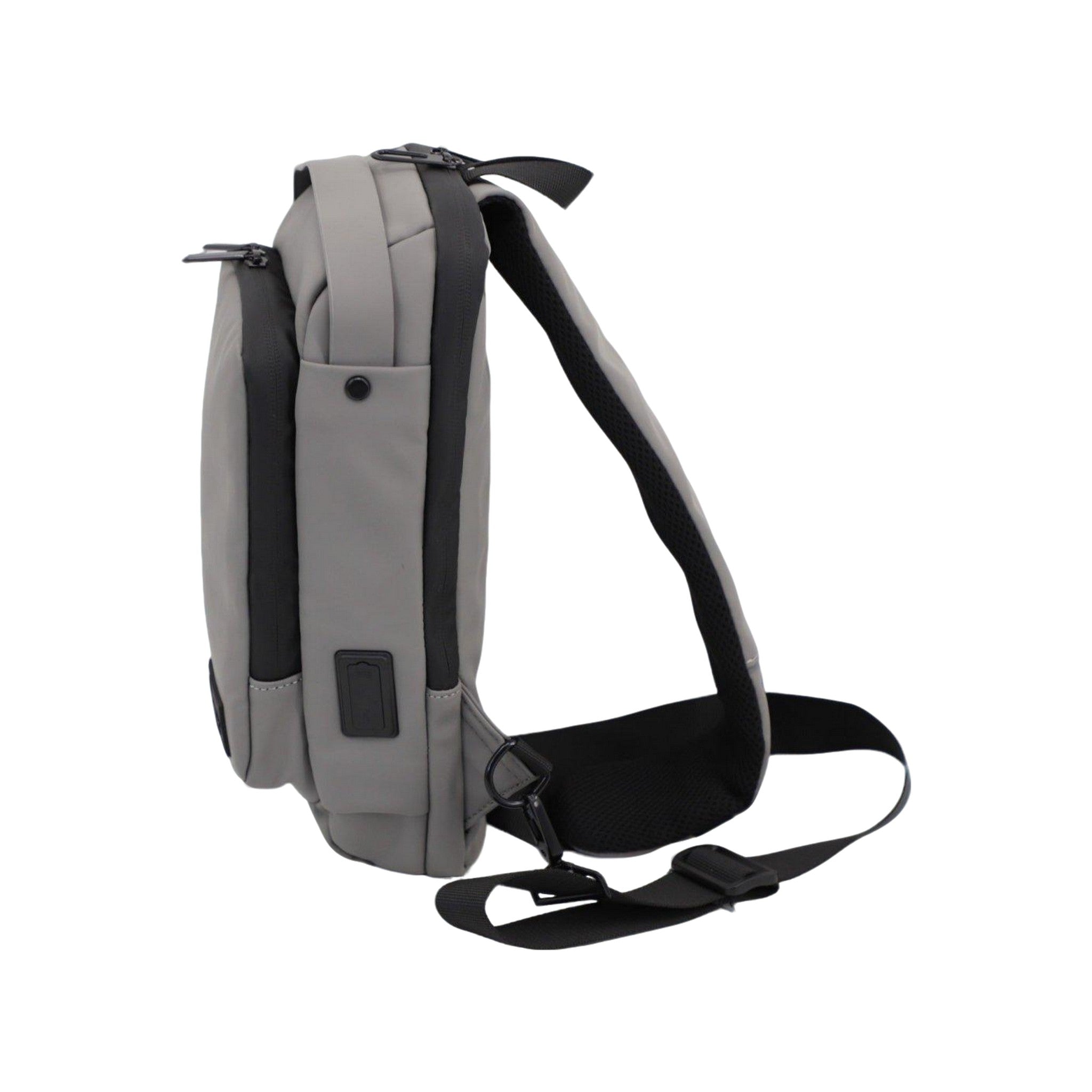 FireBar Labs Smell Proof Executive Tech Cross Body w/USB-C Fast Charge Port - Smell Proof Fashion