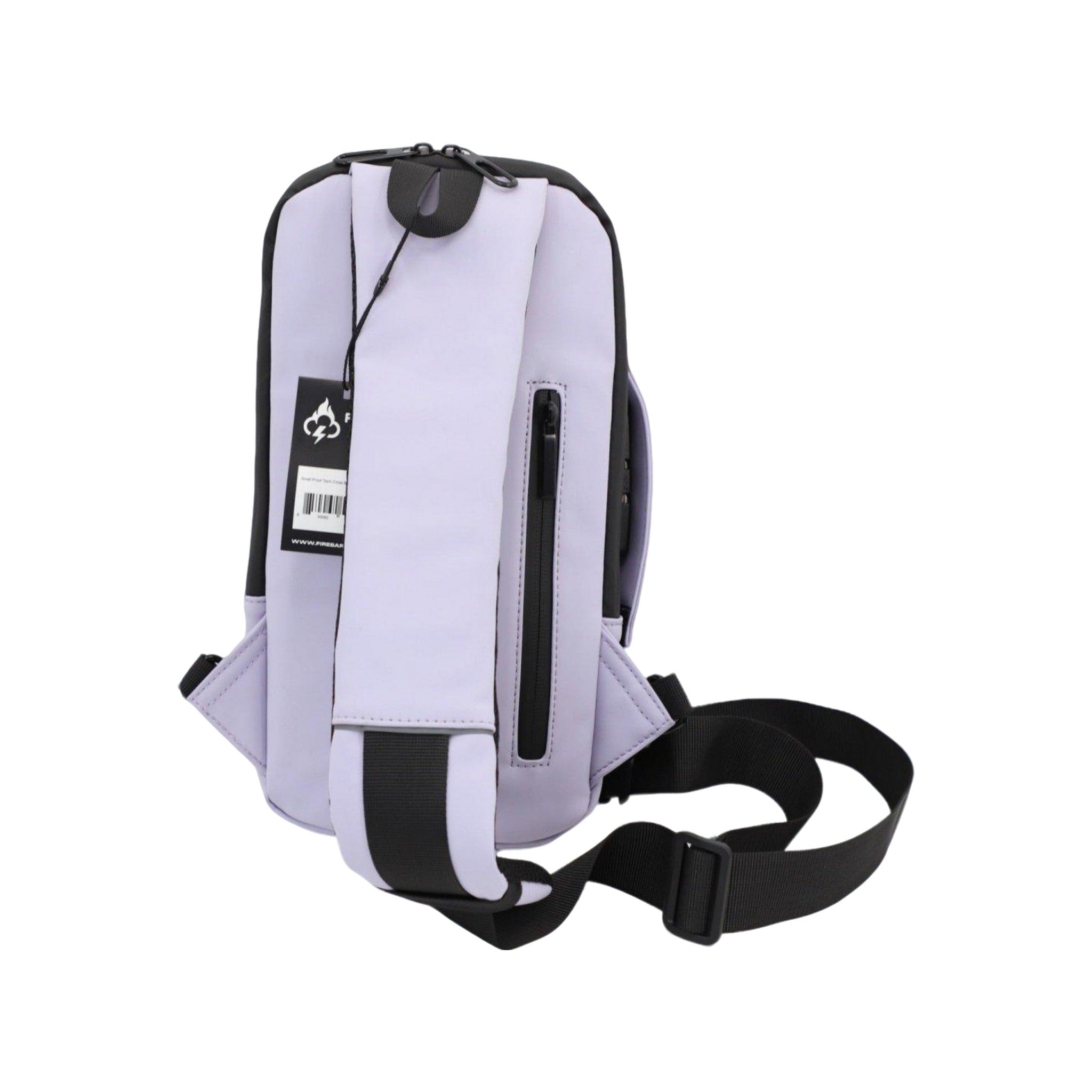 FireBar Labs Smell Proof Executive Tech Cross Body w/USB-C Fast Charge Port - Hidden Lock - FireBar Labs - Saddle Brown