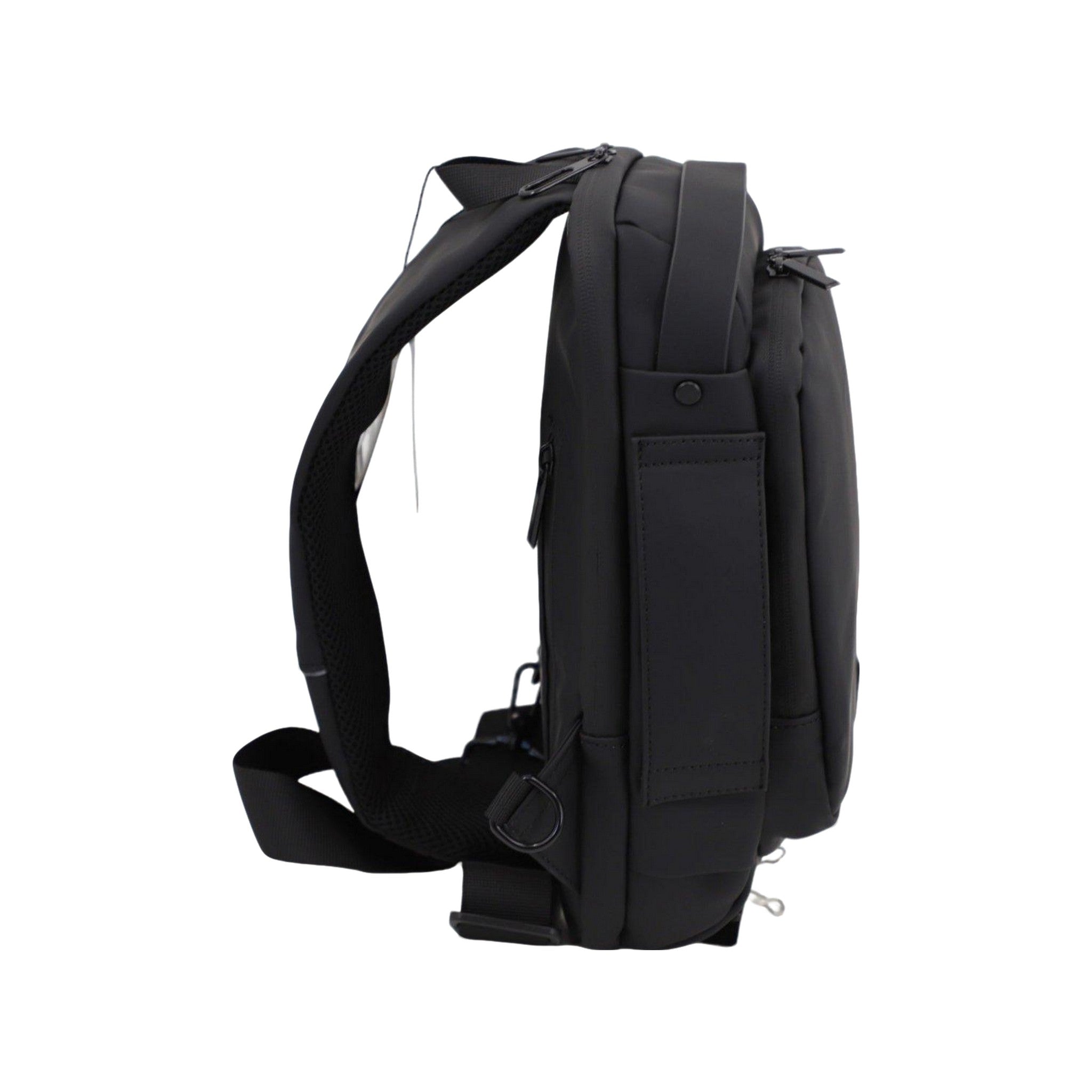 FireBar Labs Smell Proof Executive Tech Cross Body w/USB-C Fast Charge Port - Hidden Lock - FireBar Labs - Saddle Brown