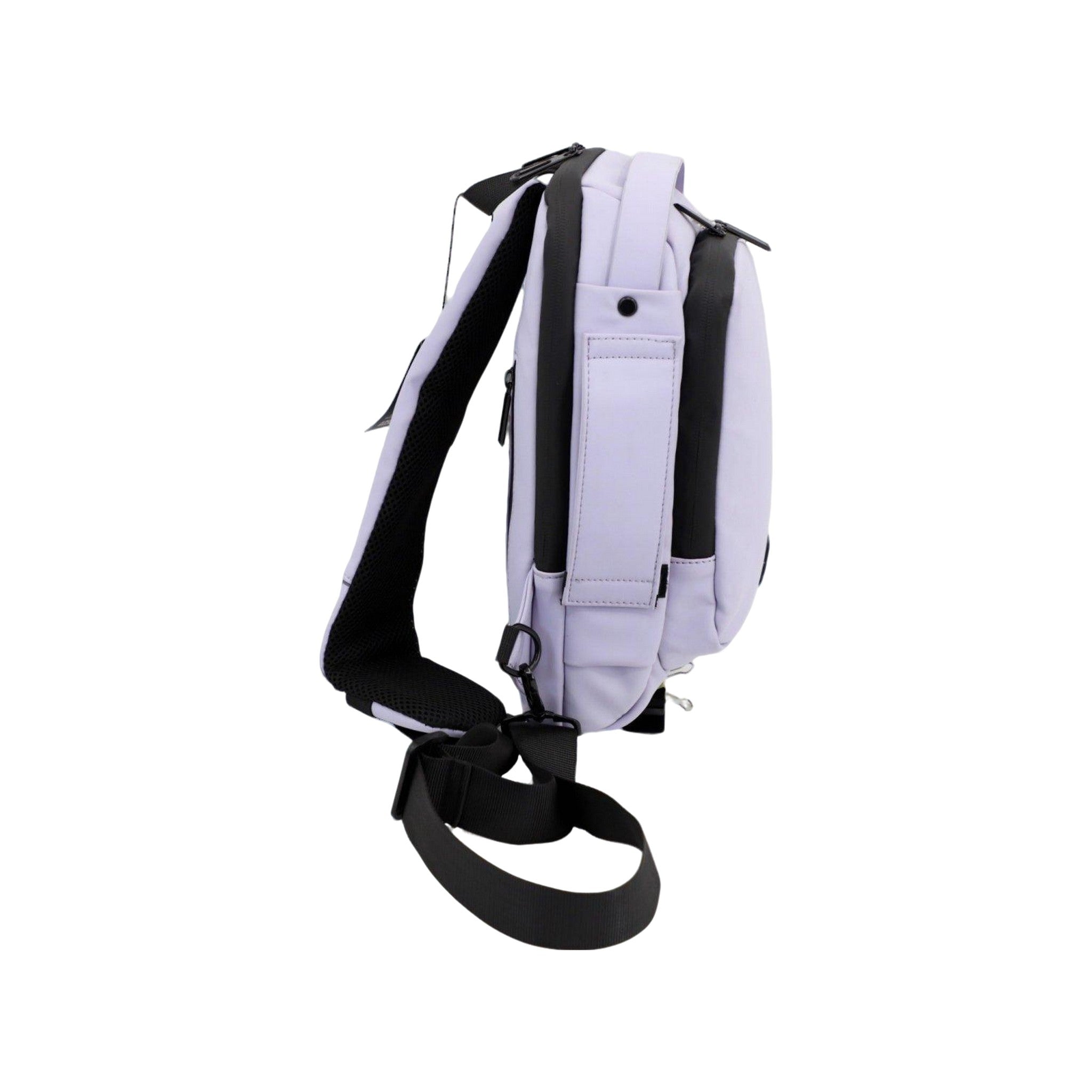 FireBar Labs Smell Proof Executive Tech Cross Body w/USB-C Fast Charge Port - Hidden Lock - FireBar Labs - Saddle Brown