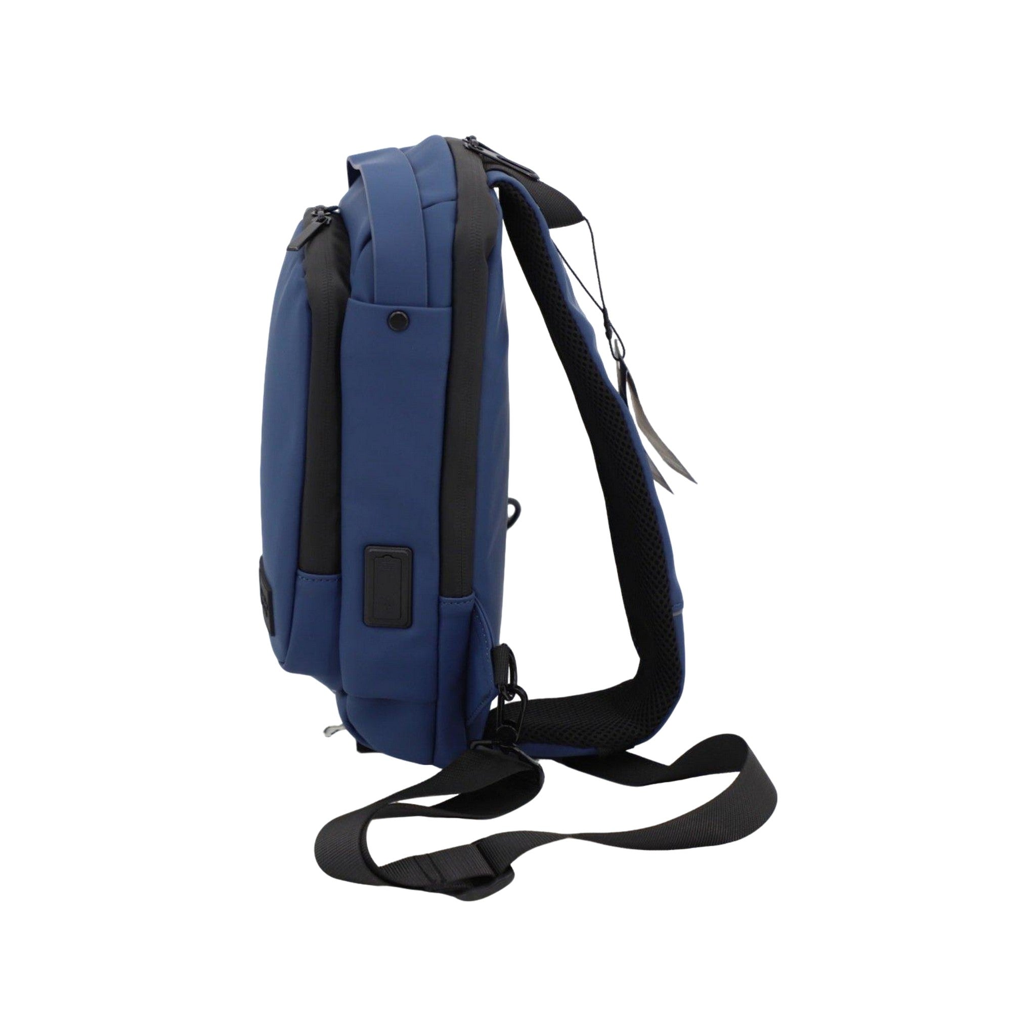 FireBar Labs Smell Proof Executive Tech Cross Body w/USB-C Fast Charge Port - Smell Proof Fashion