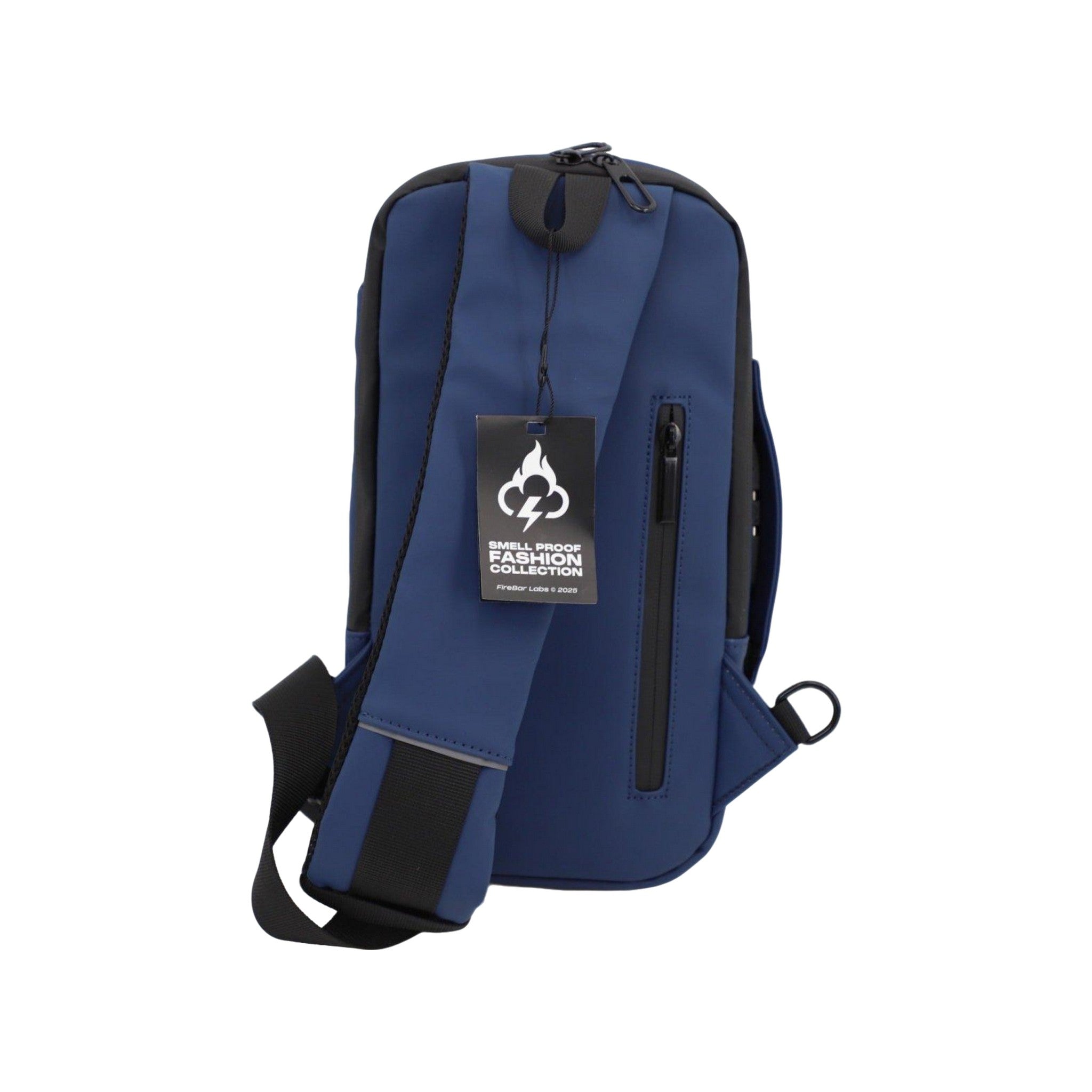 FireBar Labs Smell Proof Executive Tech Cross Body w/USB-C Fast Charge Port - Smell Proof Fashion