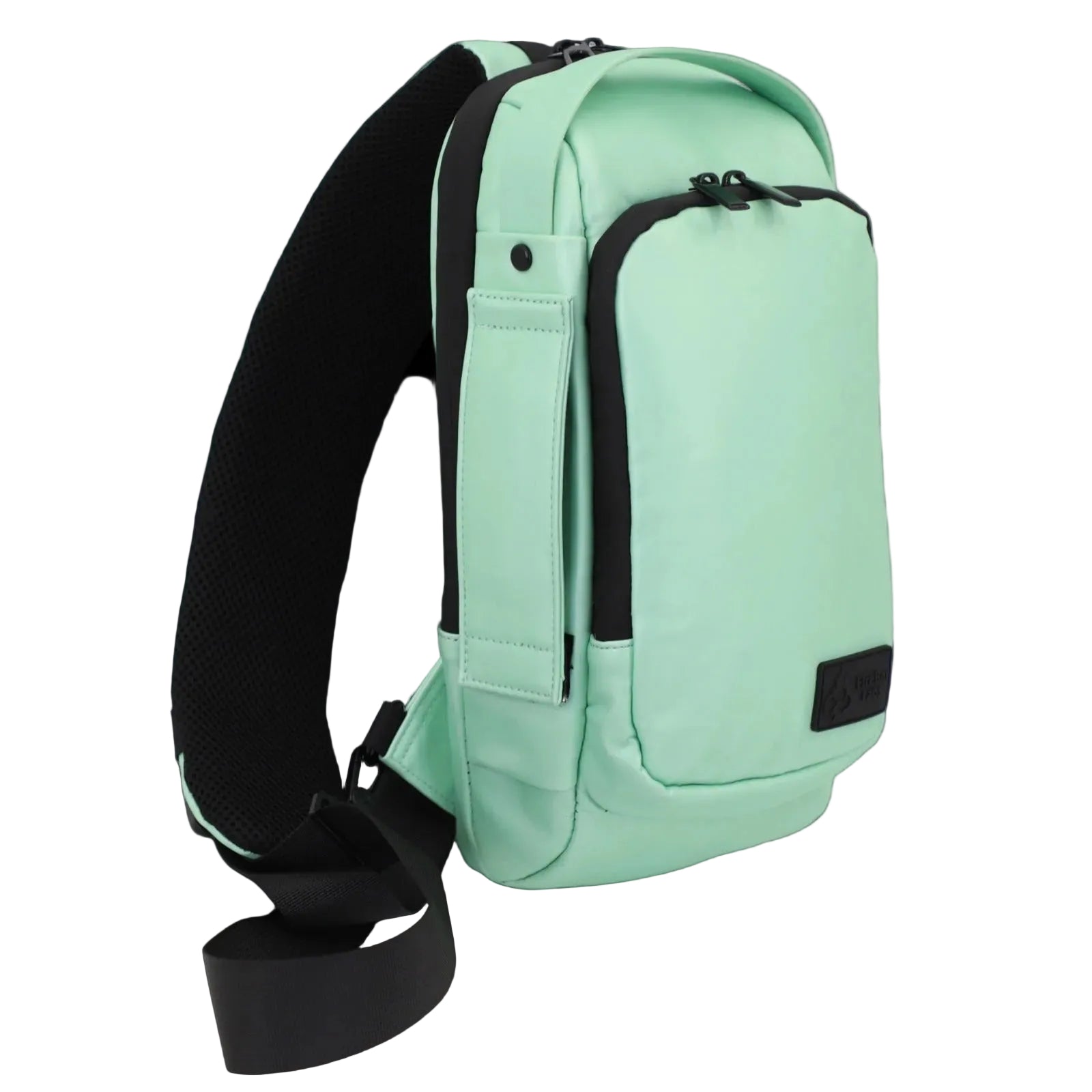 FireBar Labs Smell Proof Executive Tech Cross Body w/USB - C Fast Charge Port - Hidden Lock - FireBar Labs - Frosted Mint *Limited Edition*