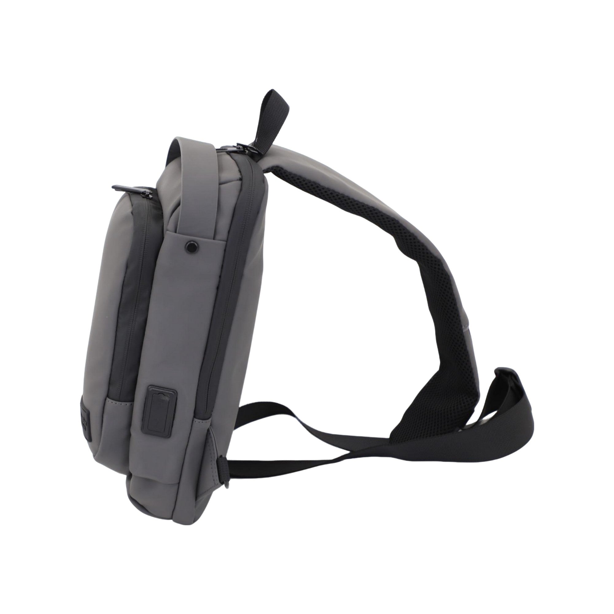 FireBar Labs Smell Proof Executive Tech Cross Body w/USB-C Fast Charge Port - Hidden Lock - FireBar Labs - Saddle Brown