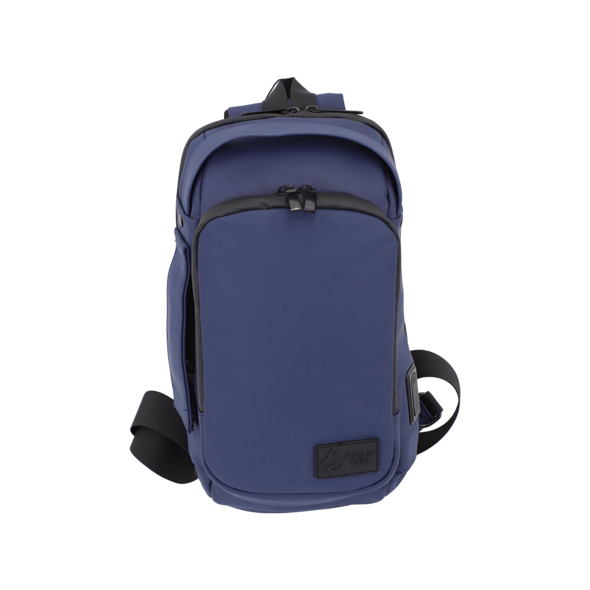 FireBar Labs Smell Proof Executive Tech Cross Body w/USB-C Fast Charge Port - Hidden Lock - FireBar Labs - Saddle Brown