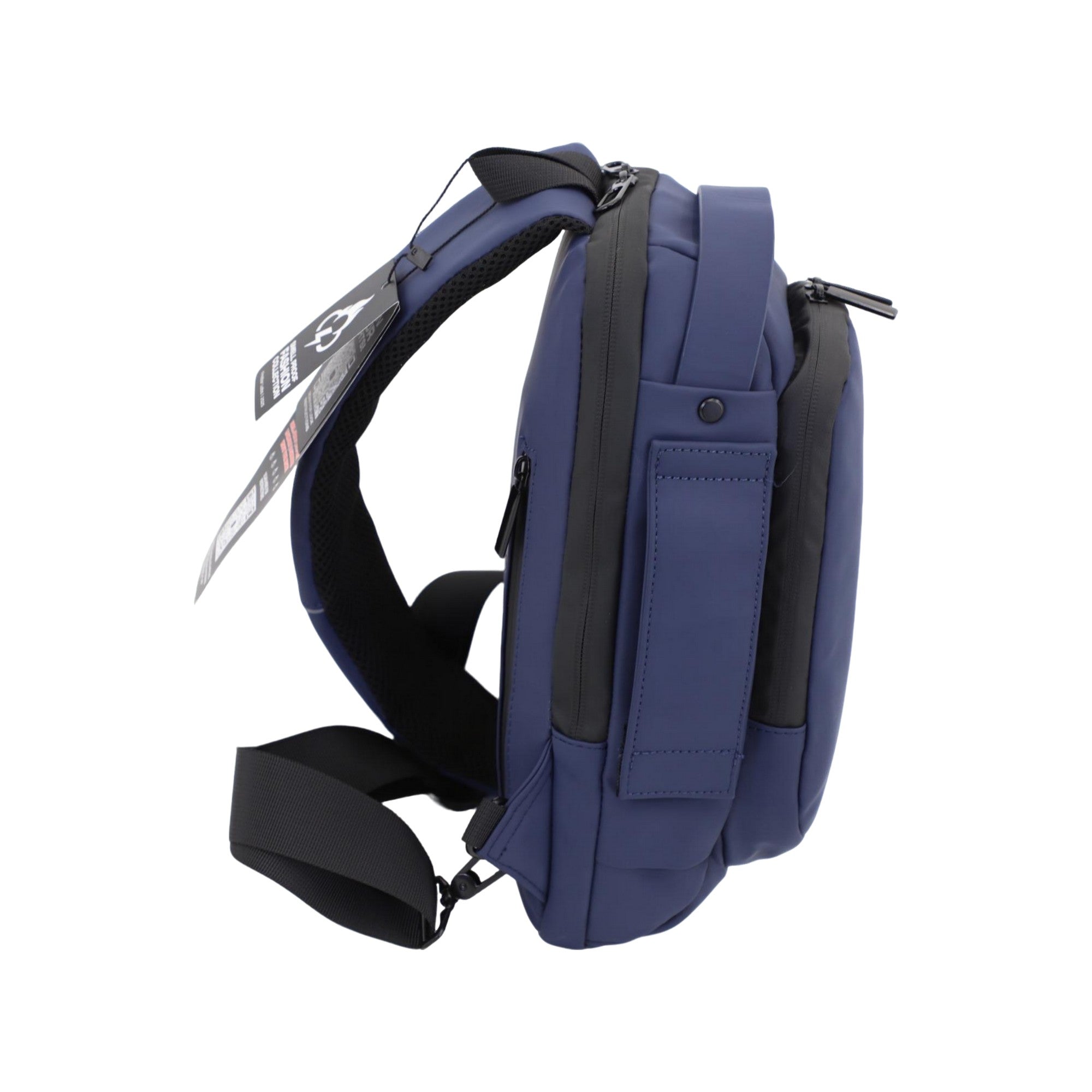 FireBar Labs Smell Proof Executive Tech Cross Body w/USB-C Fast Charge Port - Hidden Lock - FireBar Labs - Saddle Brown