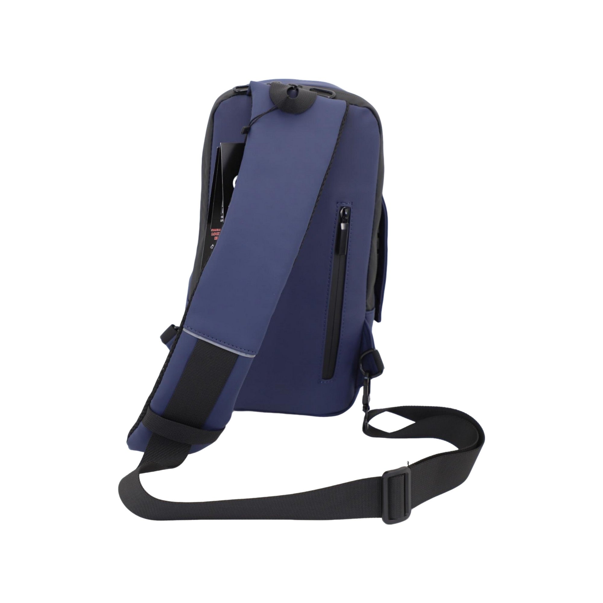 FireBar Labs Smell Proof Executive Tech Cross Body w/USB-C Fast Charge Port - Hidden Lock - FireBar Labs - Saddle Brown