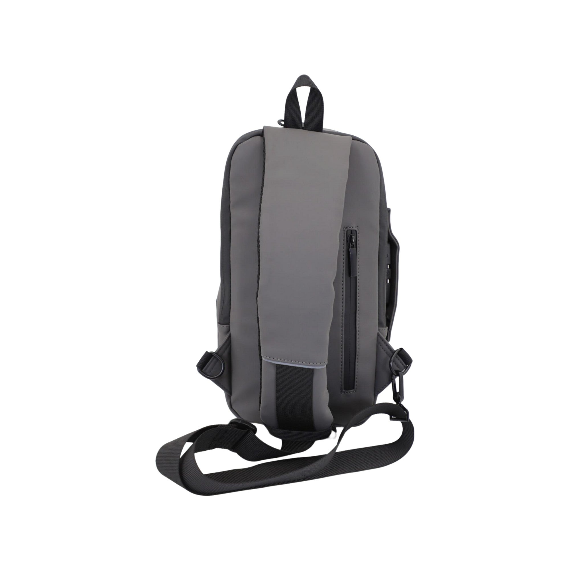 FireBar Labs Smell Proof Executive Tech Cross Body w/USB-C Fast Charge Port - Hidden Lock - FireBar Labs - Saddle Brown