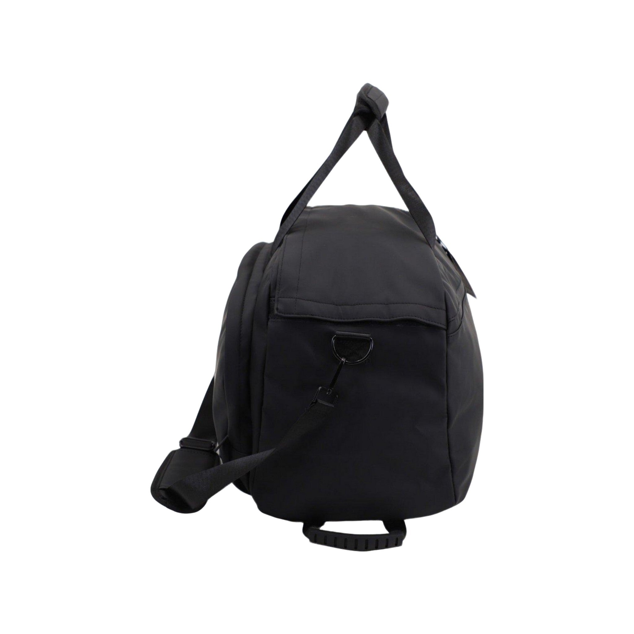 FireBar Labs Smell Proof Executive Hybrid Duffle Bag Backpack w/USB-C Fast Charge Port - Hidden Lock - Phantom Black