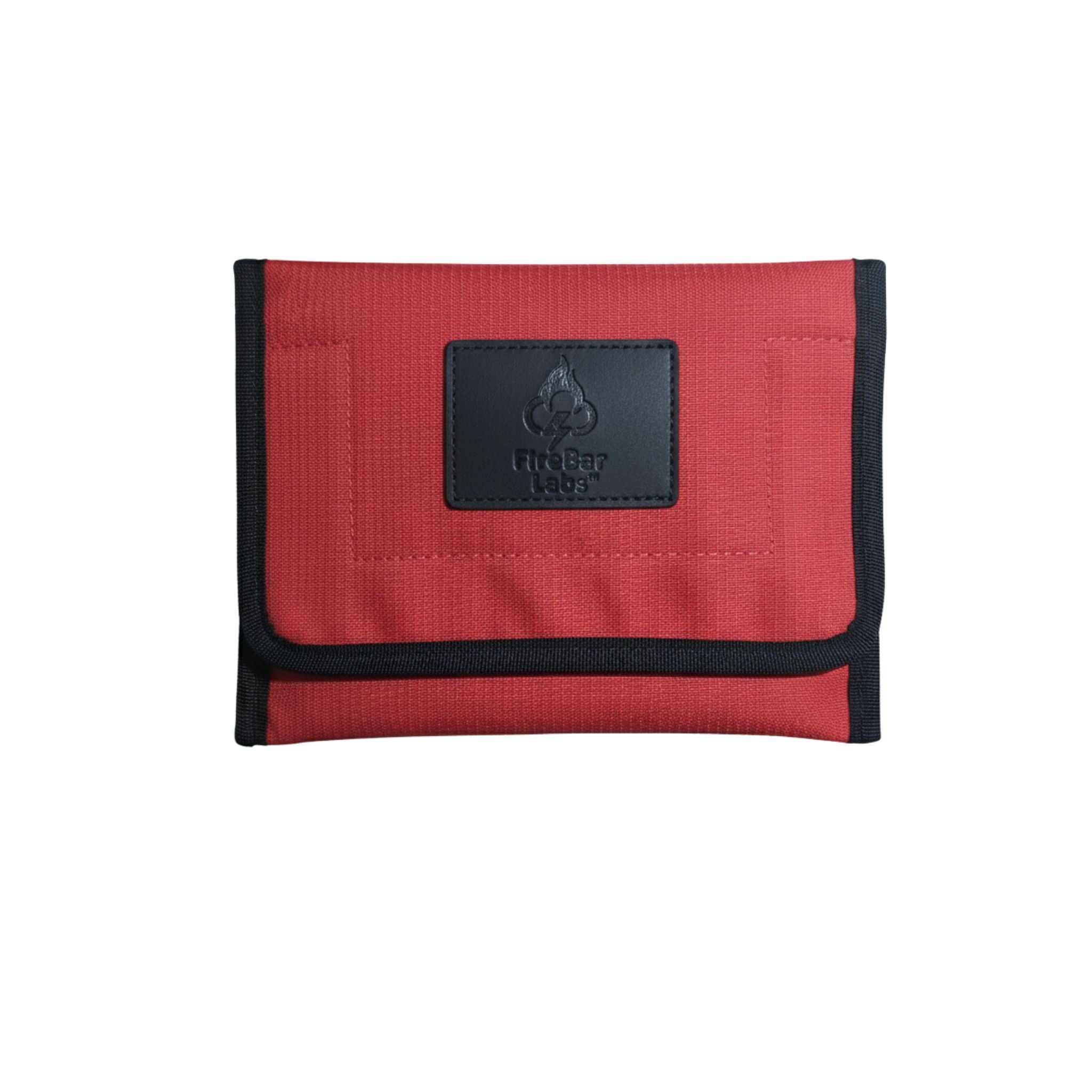 FireBar Labs Smell Proof Travel Wallet - Lockable - Smell Proof Fashion - FireBar Labs - Ruby Red