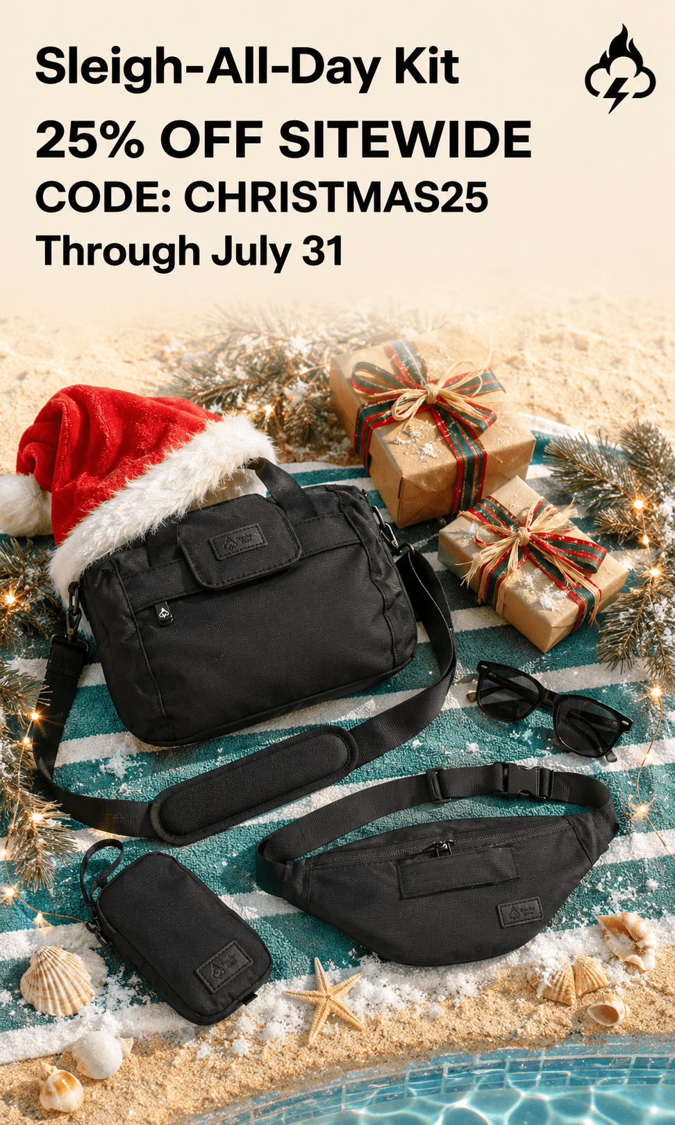 Sleigh-All-Day Kit — Christmas in July Bundle - FireBar Labs - Stealth Black