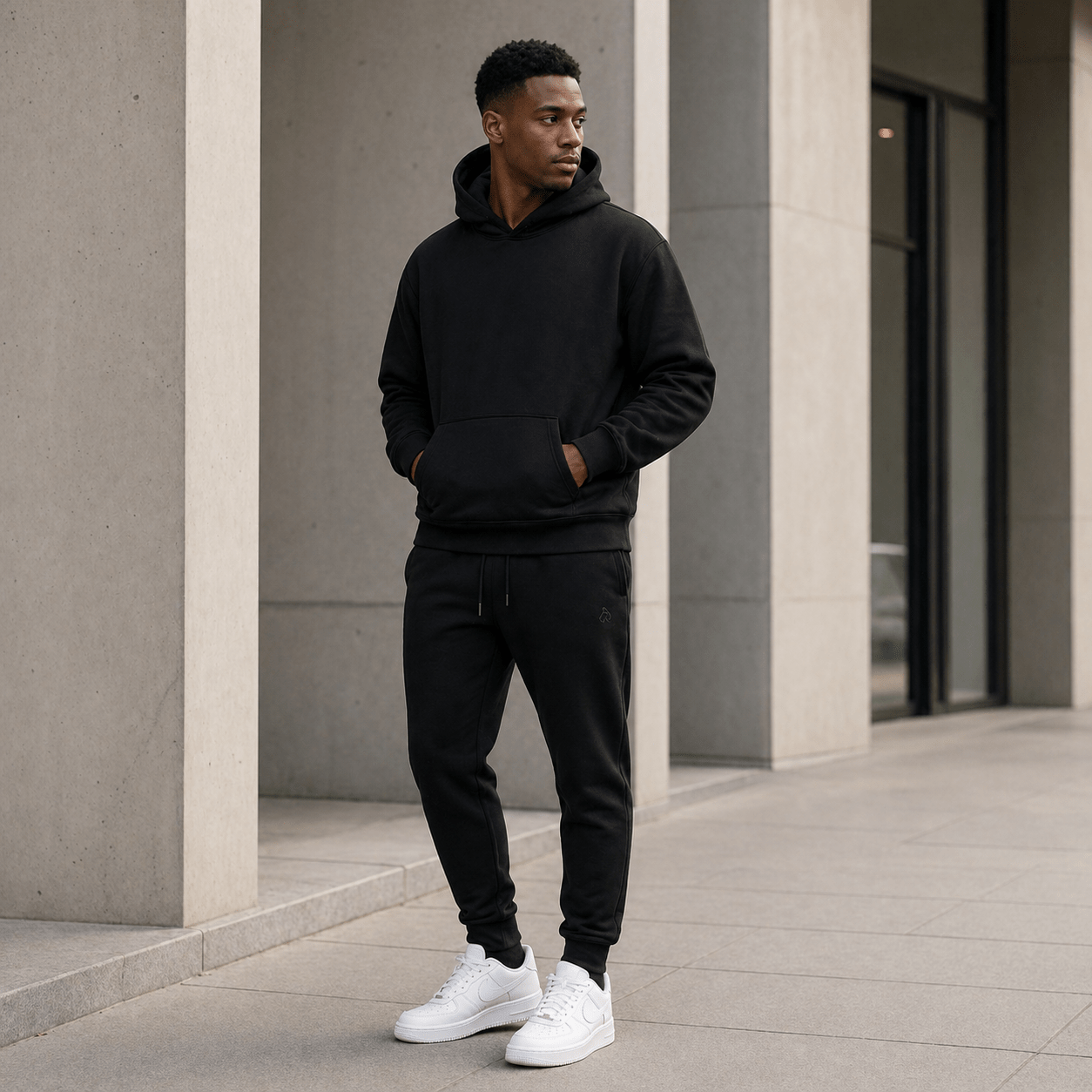 StealthWear Hoodie & Joggers — Secret Smell-Proof Pocket – FireBar