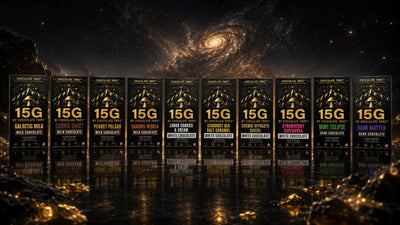 15G by Chocolate Tripz — Mushroom Chocolate Bar — 15,000 MG (15 Pieces × 1,000 MG) - FireBar Labs - Single Bar