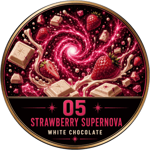15G by Chocolate Tripz Strawberry Supernova bar, white chocolate with strawberry and shortcake pieces