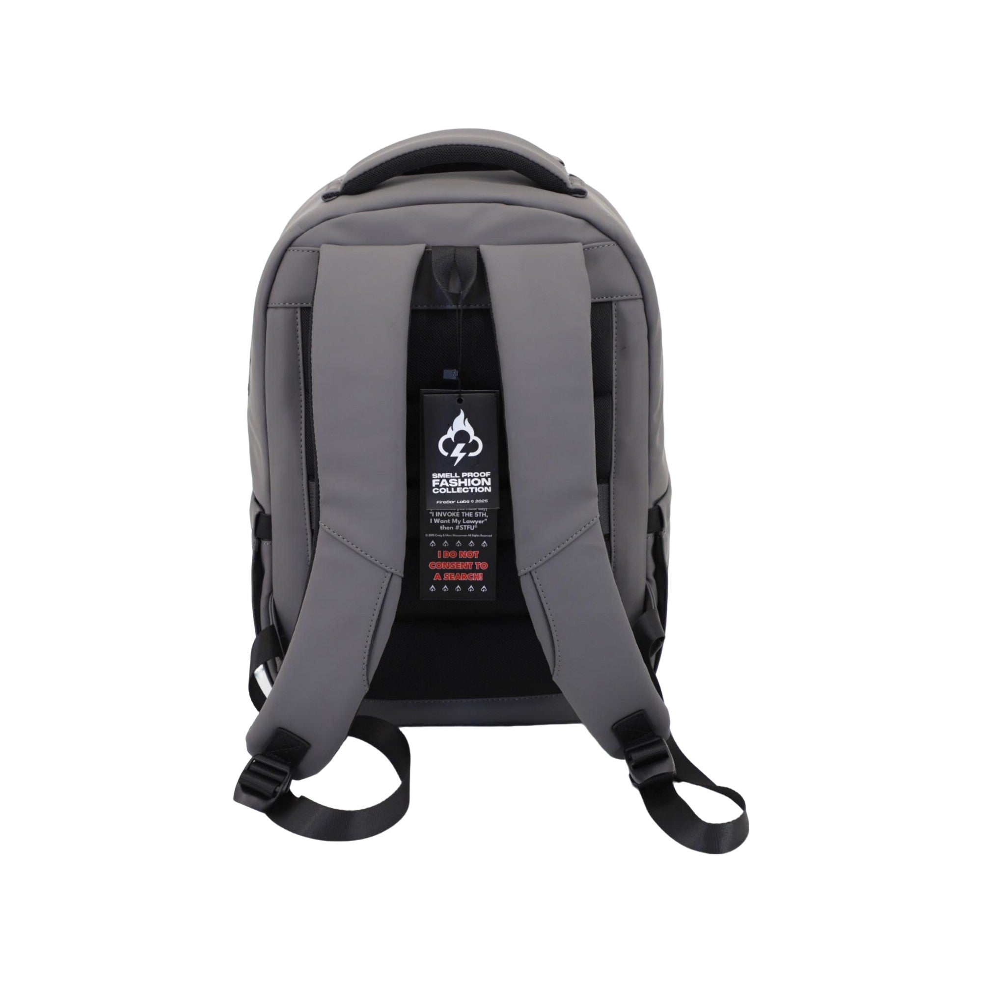 FireBar Labs Smell Proof Adventure Backpack w/USB-C Fast Charge Port - Smell Proof Fashion