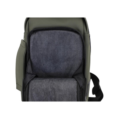 FireBar Labs Smell Proof Executive Tech Cross Body w/USB-C Fast Charge Port - Hidden Lock - FireBar Labs - Saddle Brown