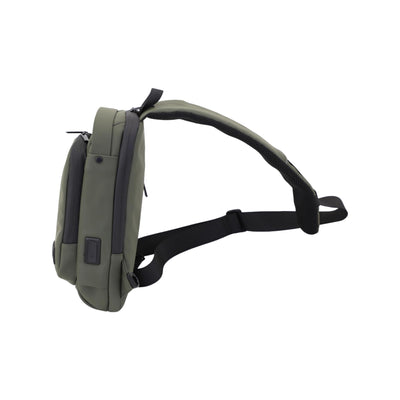 FireBar Labs Smell Proof Executive Tech Cross Body w/USB-C Fast Charge Port - Hidden Lock - FireBar Labs - Saddle Brown