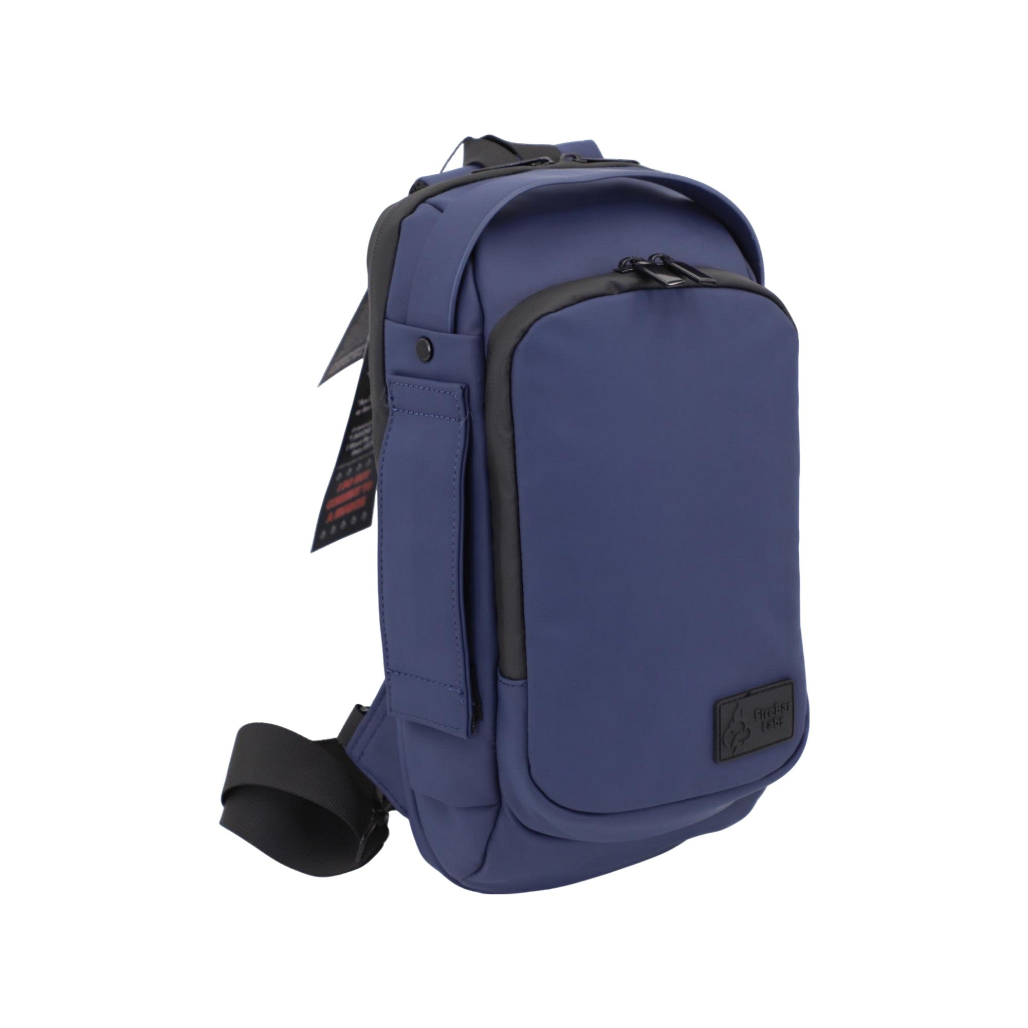 FireBar Labs Smell Proof Executive Tech Cross Body w/USB-C Fast Charge Port - Smell Proof Fashion