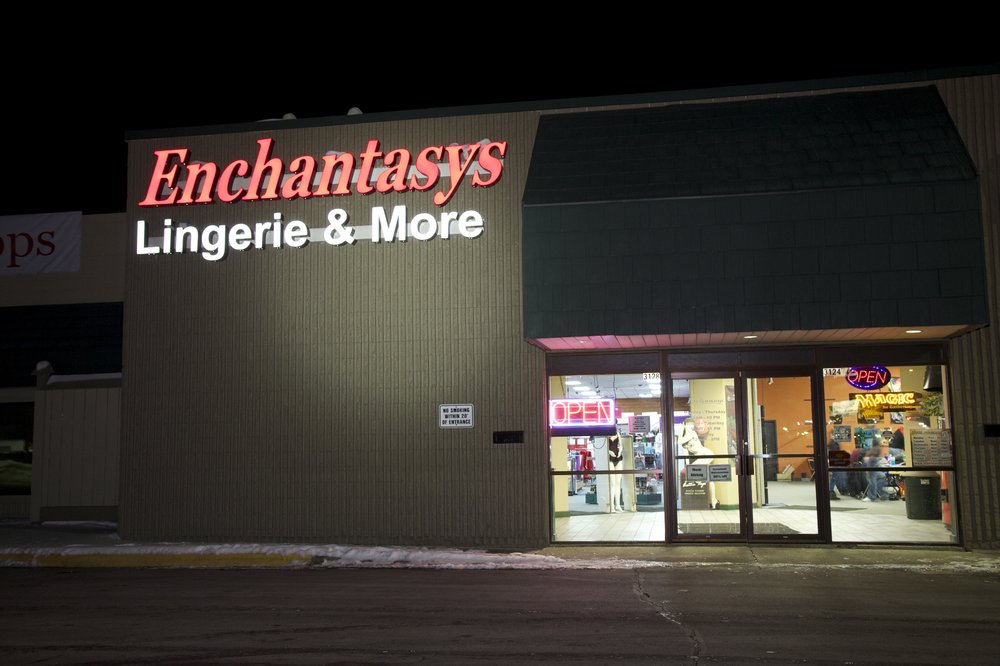 Enchantasys Lingerie & More Intimate Boutique storefront in Burnsville, MN