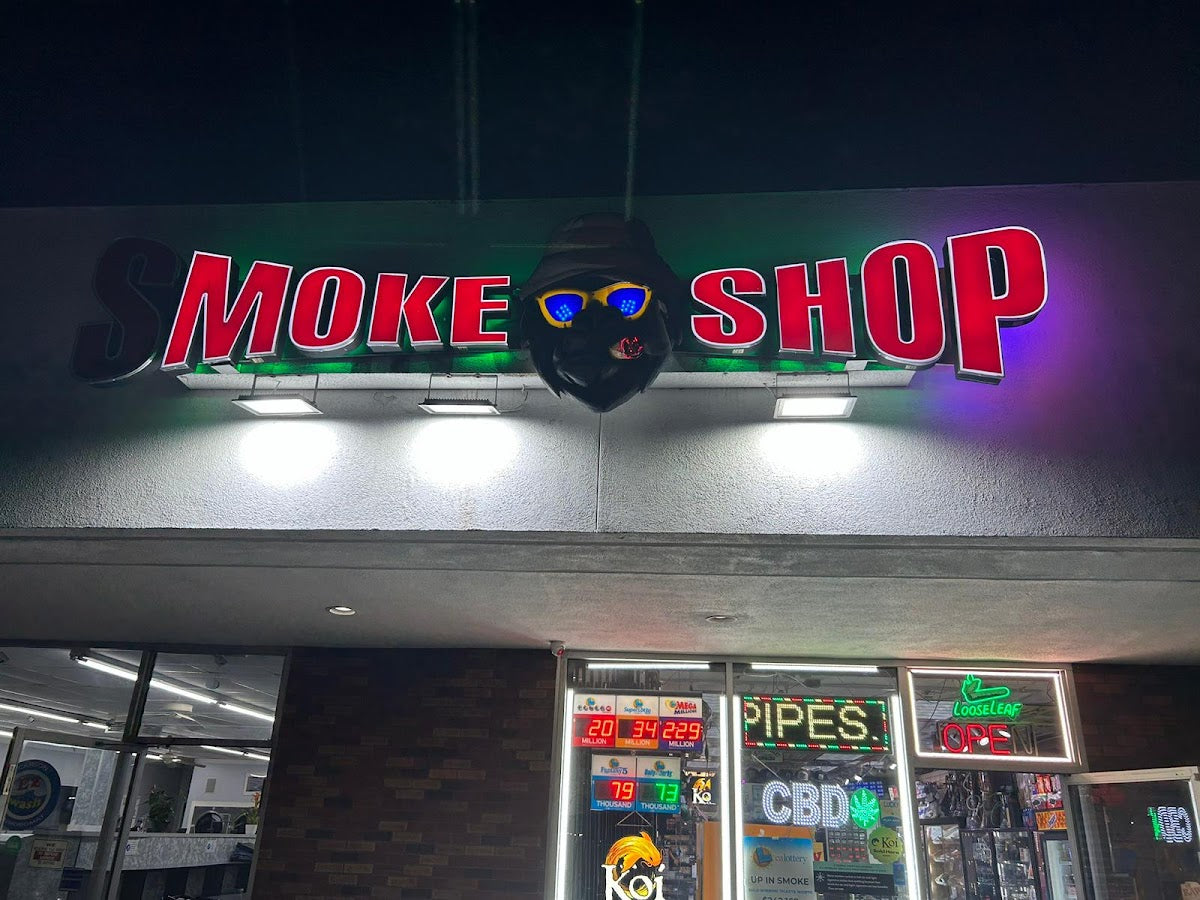 UP IN SHOP storefront in Carson, CA