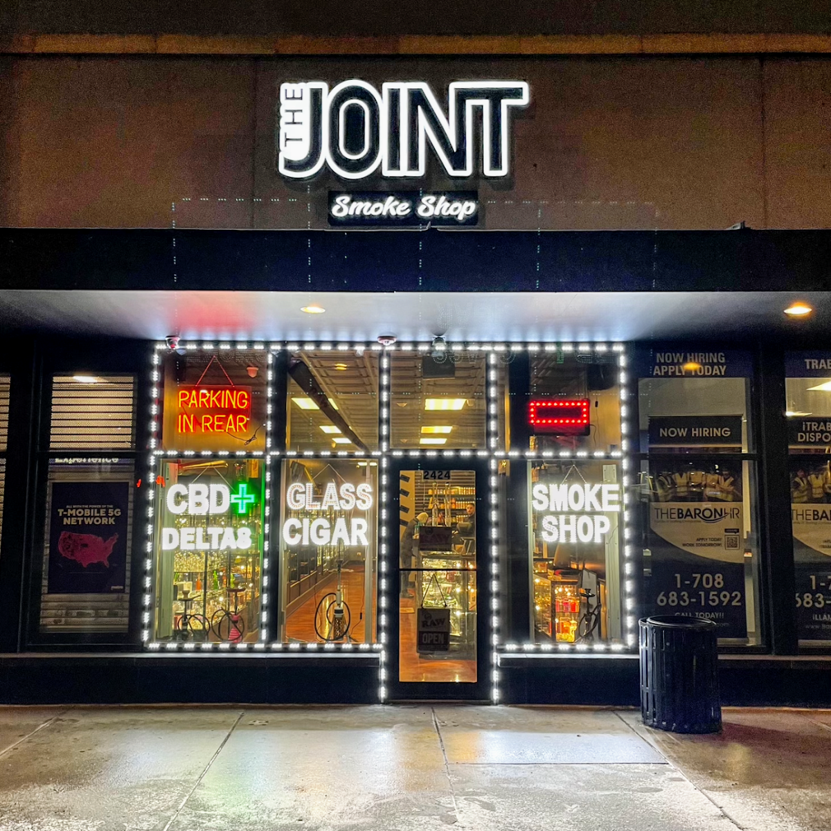 The Joint Smoke shop storefront in Cicero, IL