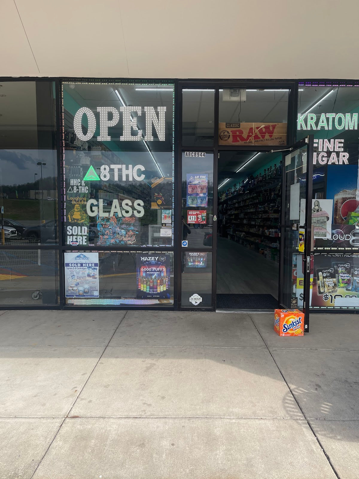 Emily tobacco & Vape storefront in Clarksburg, WV
