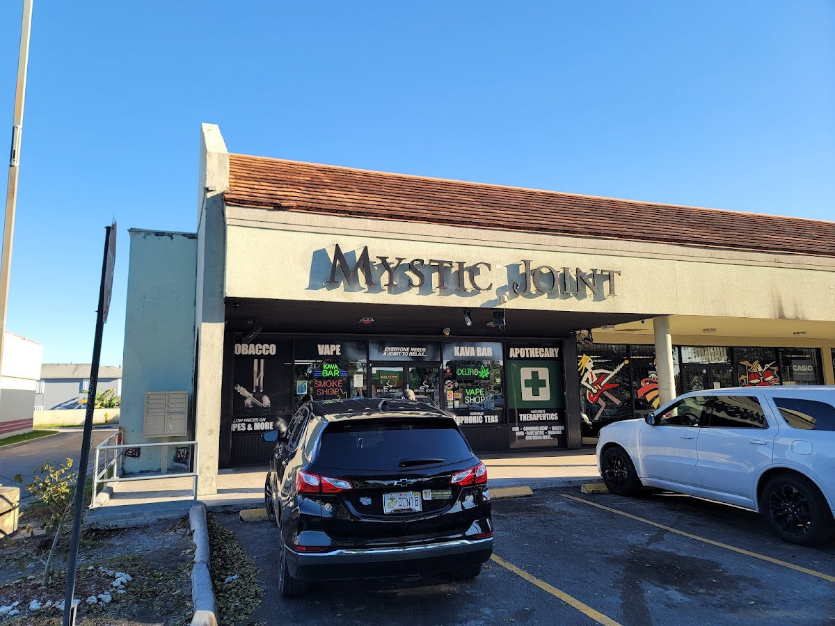 Mystic Joint Kava & Coffee storefront in Cutler Bay, FL