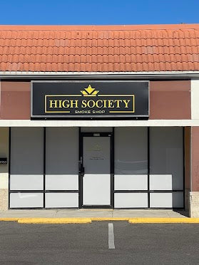 High Society Smoke Shop storefront in Pinellas Park, FL