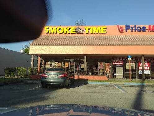 Smoke Time Club storefront in Lauderhill, FL