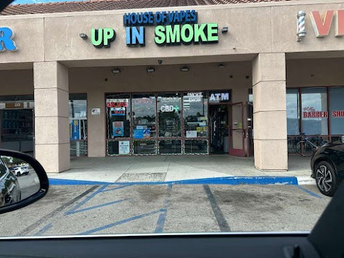Up in Smoke Shop II storefront in Carson, CA
