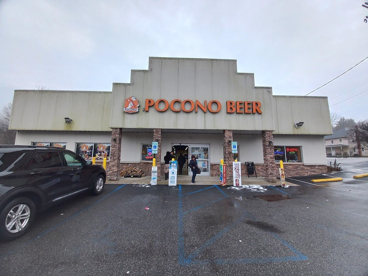 Pocono Beer, Wine & Cigars storefront in East Stroudsburg, PA