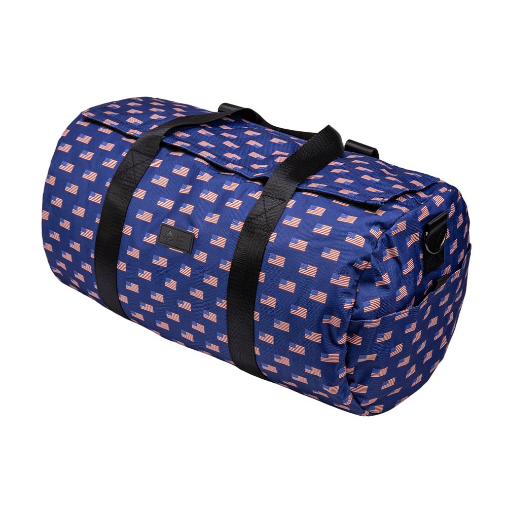 Essential 19" Max Duffle Bag - Smell Proof + Hidden Lock (FireBar Labs × PBAL) - FireBar Labs - American Flag