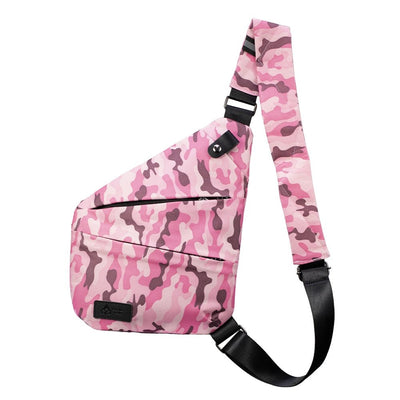 Essential Crossbody Bag - Smell Proof + Hidden Lock (FireBar Labs × PBAL) - FireBar Labs - Pink Camo