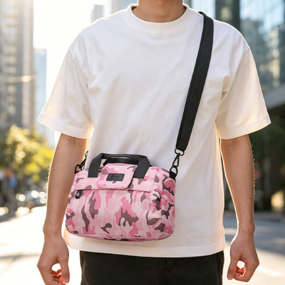 Essential Mini Duffle Bag - Smell Proof + Hidden Lock (FireBar Labs × PBAL) - FireBar Labs - Pink Camo