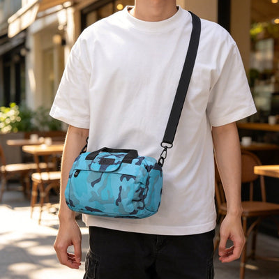 Essential Mini Duffle Bag - Smell Proof + Hidden Lock (FireBar Labs × PBAL) - FireBar Labs - Teal Camo