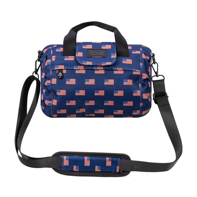 Essential Mini Duffle Bag - Smell Proof + Hidden Lock (FireBar Labs × PBAL) - FireBar Labs - American Flag