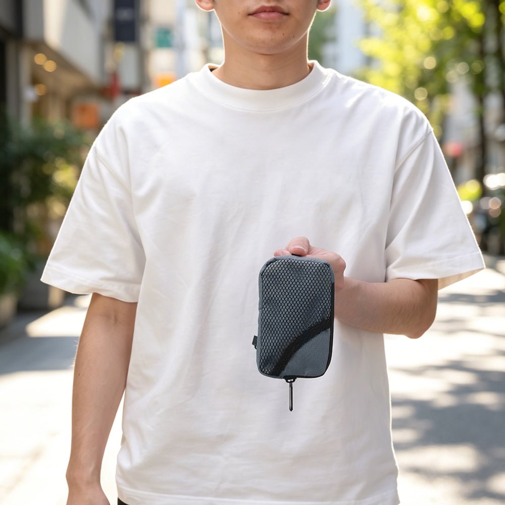 Essential Smell Proof Stash Bag (FireBar Labs × PBAL) - FireBar Labs - Space Grey
